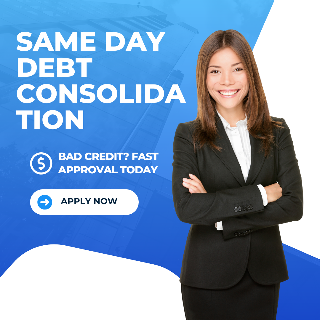 Same Day Debt Consolidation Bad Credit Fast Payout