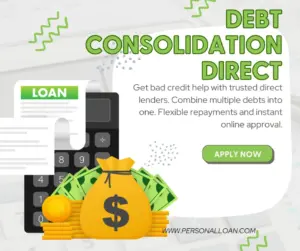 Debt Consolidation Loans Bad Credit Direct Lender 2025